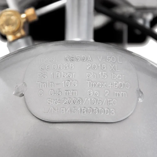 Компресор SIGMA двоциліндровий 2.5 кВт 455 л/хв 50л 10 бар