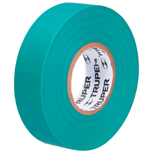 Ізоляційна стрічка зелена 0,18х19мм 18м Truper M-33V