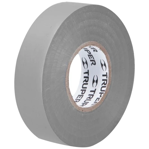 Ізоляційна стрічка сіра 0,18х19мм 18м Truper M-33G