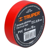 Ізострічка 0,18х19мм 18м Truper M-33R червона