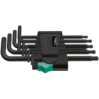 Набор ключей-звездочек TORX Wera 05024242001, 9 ед.