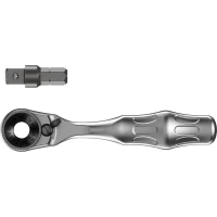 Тріскачка для біт WERA Zyklop Mini 1 8001 A 1/4" SB з адаптером 1/4"
