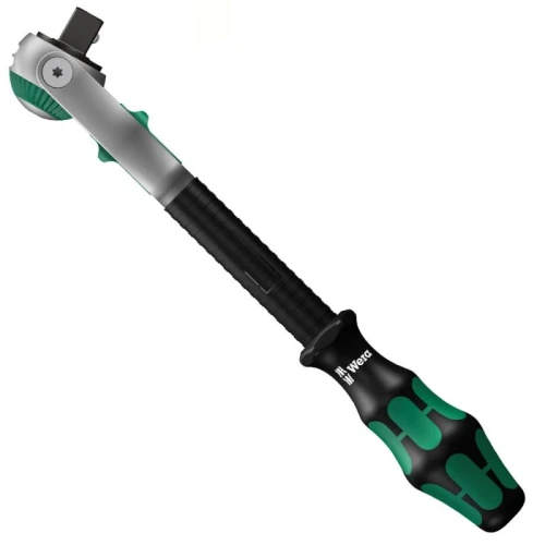 Трещотка для головок Wera Zyklop 8000 A поворотная 1/4", 72 зуба