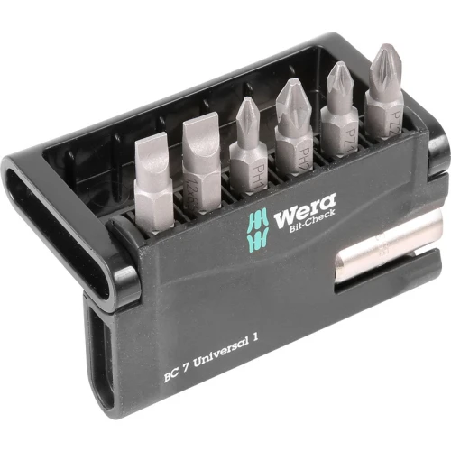 Набір біт Wera Bit-Check 7 Universal 1 7 шт