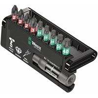 Набор ударных бит Wera Bit-Check 10 Impaktor 2 10 шт