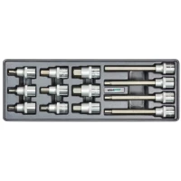 Набор головок со вставкой HEX Whirlpower AN-SK51 1/2" 13 ед в ложементе (AN-SK51)