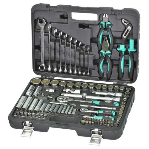 Набор инструментов Whirlpower 1634-58104 104 ед универсальные головки 4-32 мм