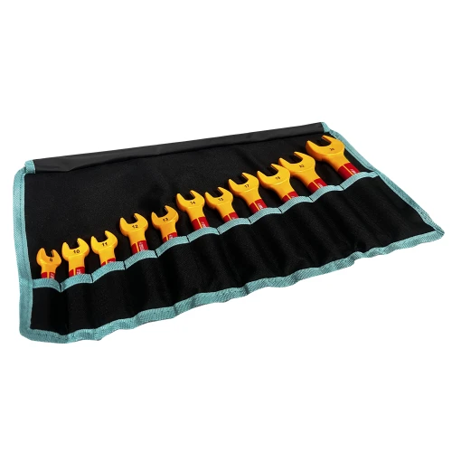 Набор рожковых диэлектрических ключей Whirlpower V241-0111 8-24 мм 11 шт в чехле (V241-0111)