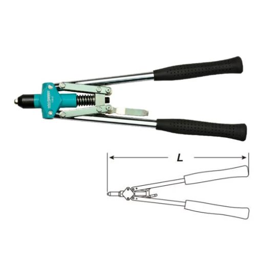 Пістолет заклепувальний Whirlpower 166-6-450 дворучний