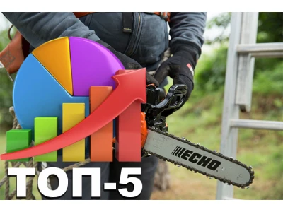 Топ-5 профессиональных бензопил