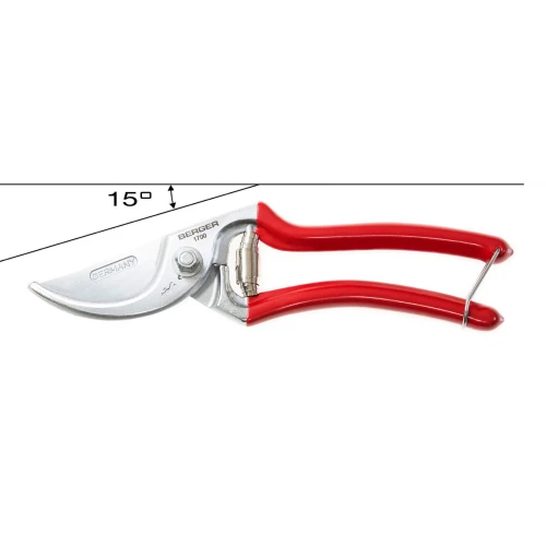Секатор BERGER 1700 для молодых побегов и зелени, 210 мм