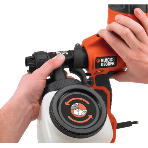 Краскопульт электрический Black+Decker HVLP200 (HVLP200)