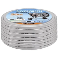 Шланг для полива Claber Silver Green 9011, 50 м 1/2" серый