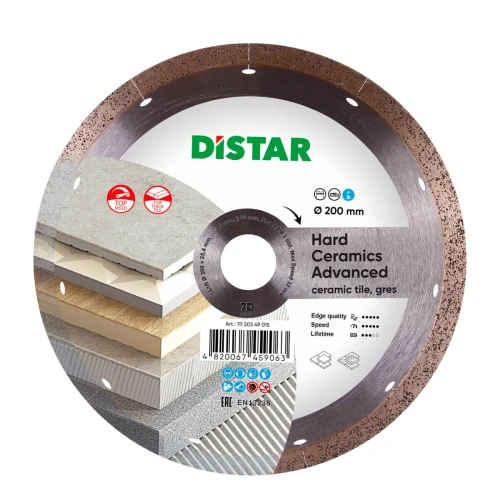 Диск алмазний DI-STAR 1A1R 180x1,4x8,5x25,4 Hard Ceramics Advanсed (11120528014)
