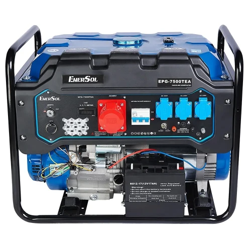 Генератор бензиновий 7 кВт EnerSol EPG-7500TEA