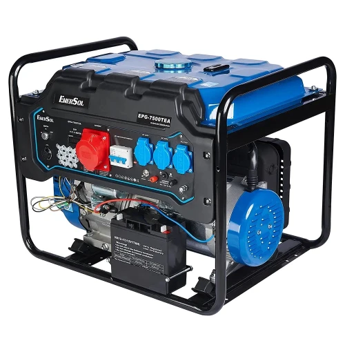 Генератор бензиновий 7 кВт EnerSol EPG-7500TEA