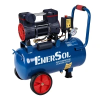Поршневий повітряний компресор 24 л EnerSol ES-AC285-24-2OF безмасляний (ES-AC285-24-2OF)