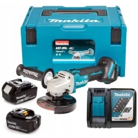 Болгарка акумуляторна Makita DGA504RTJ 18 В, 125 мм