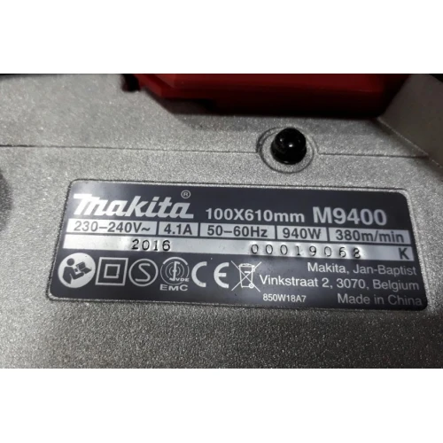 Стрічкова шліфмашина Makita M9400 (M9400)