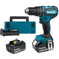 Акумуляторний ударний дриль-шурупокрут Makita DHP485RFJ