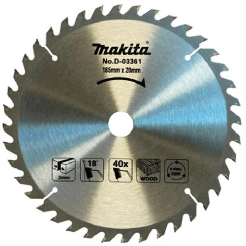 Диск пильный Makita ТСТ 165x20 мм  Z24 по дереву (D-52560)