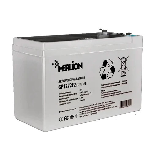Аккумуляторная батарея для ИБП AGM MERLION GP1272L5