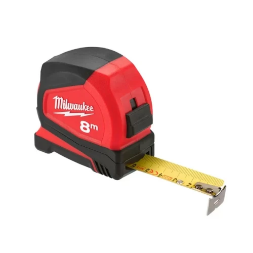 Измерительная рулетка 8 м Milwaukee PRO COMPACT TAPE MEASURE C8/25 (4932459594)