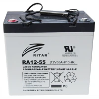 Аккумулятор для ИБП AGM RITAR 12V 55AH RA12-55