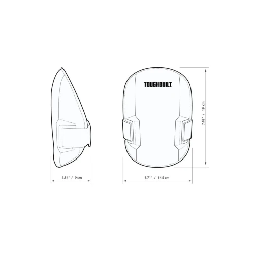 Наколінники TOUGHBUILT Essentials TB-KP-1 (TB-KP-1)