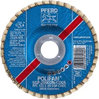 Круг шліфувальний Pferd 125*22 Z40 SGP-COOL пелюсткове