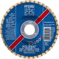Круг шліфувальний Pferd 125*22 Z80 SGP-COOL пелюсткове