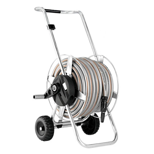 Візок для поливального шланга Claber Metal Compact Pronto 25