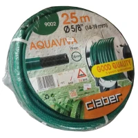 Шланг для поливу Claber Aquaviva 9002, 25 м 5/8" зелений