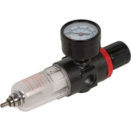 Фільтр повітряний MIOL 1/4" з редуктором і манометром (81-392)