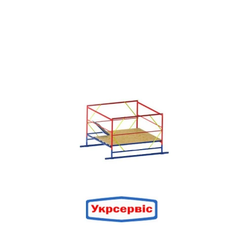 Базовий блок вишки-тури VIRASTAR ПРОФІ 2,0x2,0 м (без стабілізаторів і коліс)