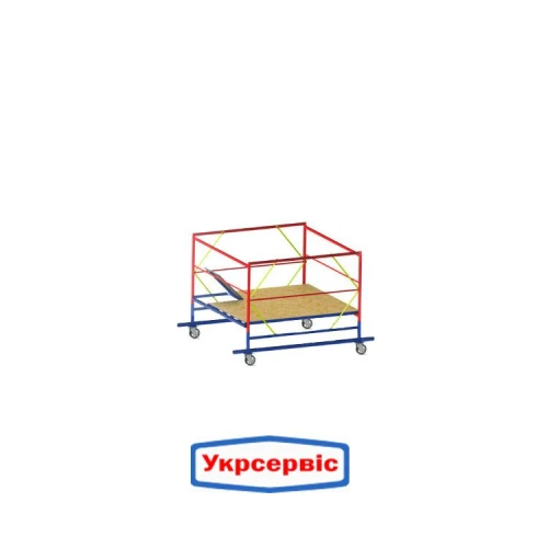Базовий блок вишки-тури VIRASTAR ПРОФІ 2,0x2,0 м (з колесами)