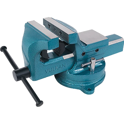Тиски Vulkan MPVS-125 слесарные поворотные 125 мм