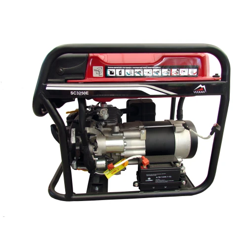 Генератор бензиновый 2.5 кВт Vulkan SC3250E-II (SC3250E-II)