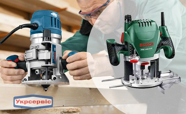 Ціна фрезера Bosch POF 1400 ACE в Україні Купити дешево фрезер Bosch POF 1400 ACE в Україні