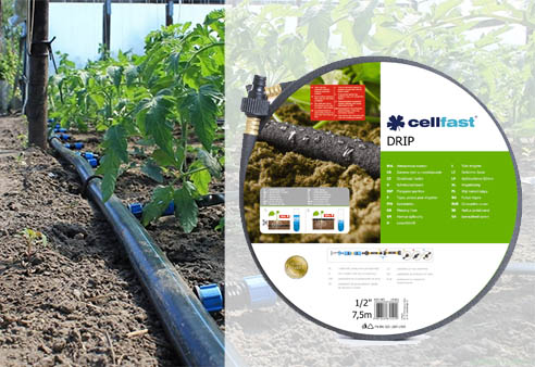 Купити недорого садовий шланг Cellfast DRIP 19-001