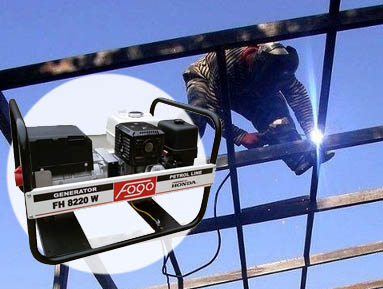 Сколько стоит бензогенератор для сварочных работ FOGO FH 8220 W Купить генератор для сварочных работ FOGO FH 8220 W