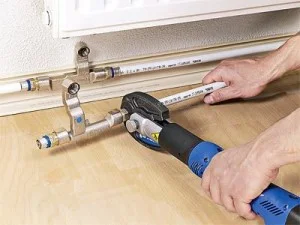 Установка труб